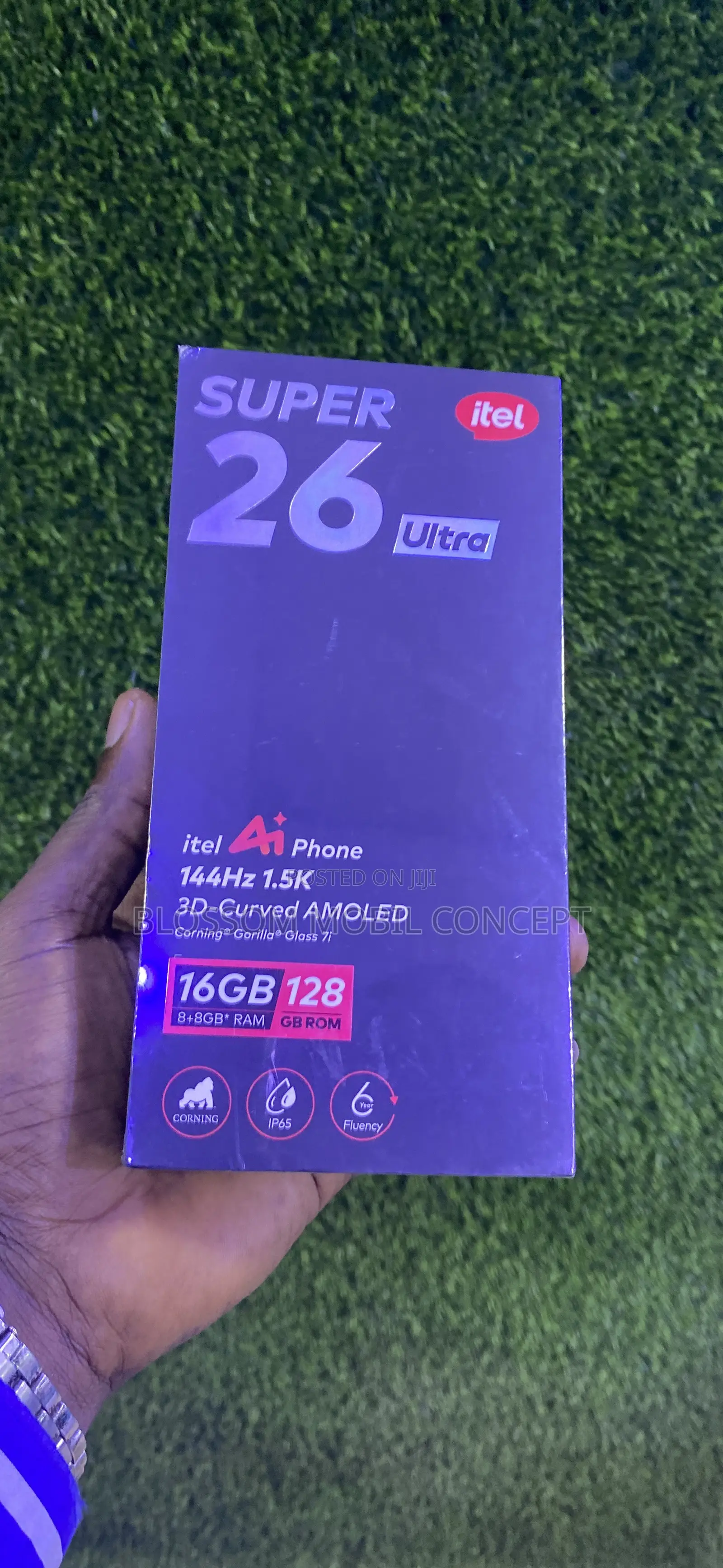 New Itel Super 26 Ultra 128 GB Blue