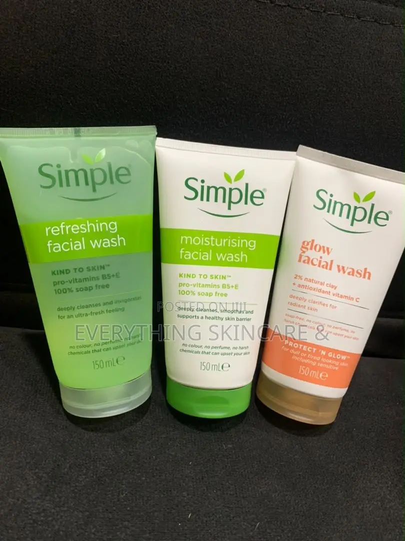 Simple Facial Wash
