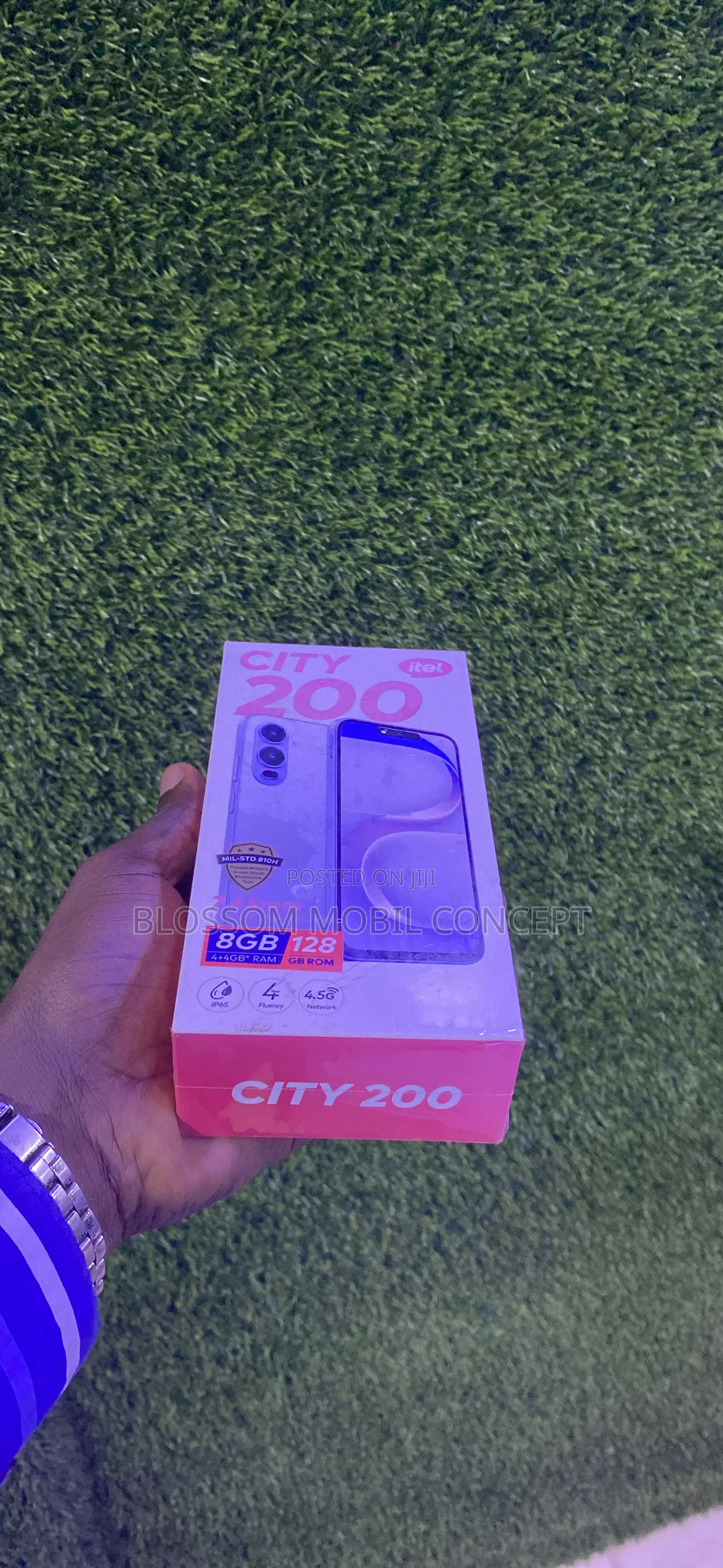 New Itel City 100 128 GB Blue