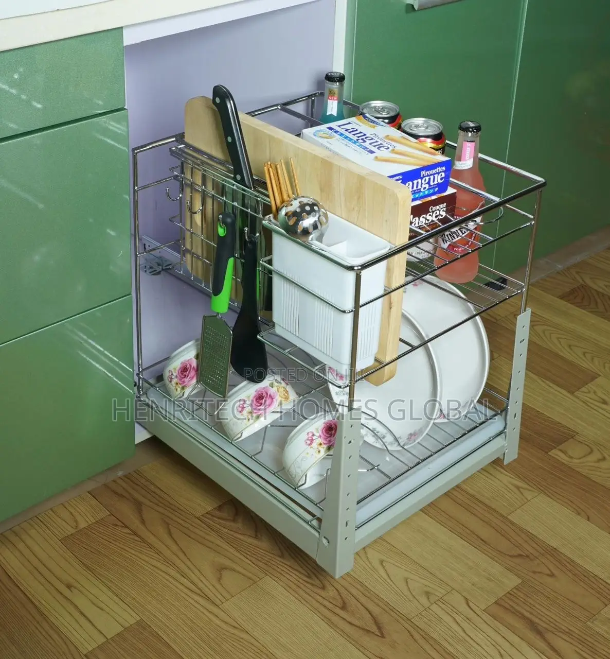 Multipurpose Storage Magic Corner – 304 Stainless Steel