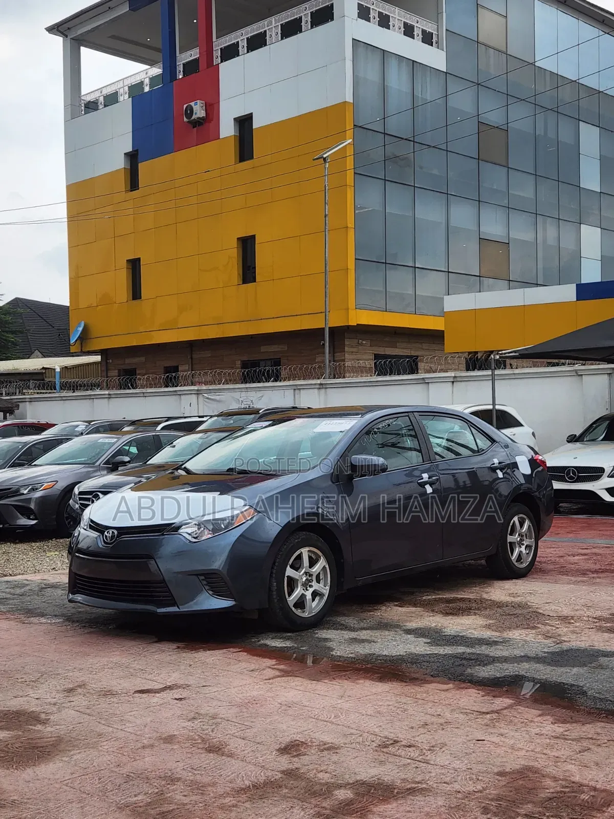 Toyota Corolla 2015 Gray
