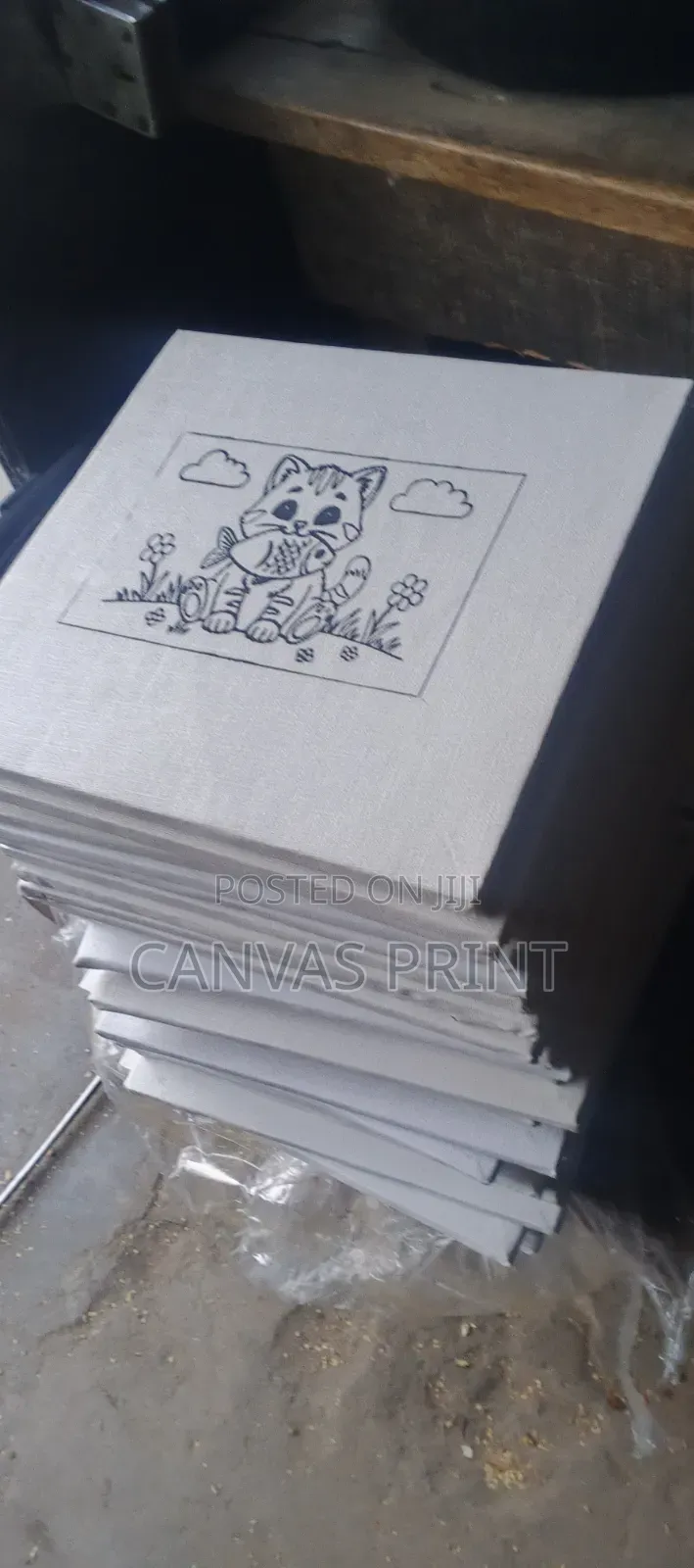 Pre Drawn Stretch Canvas