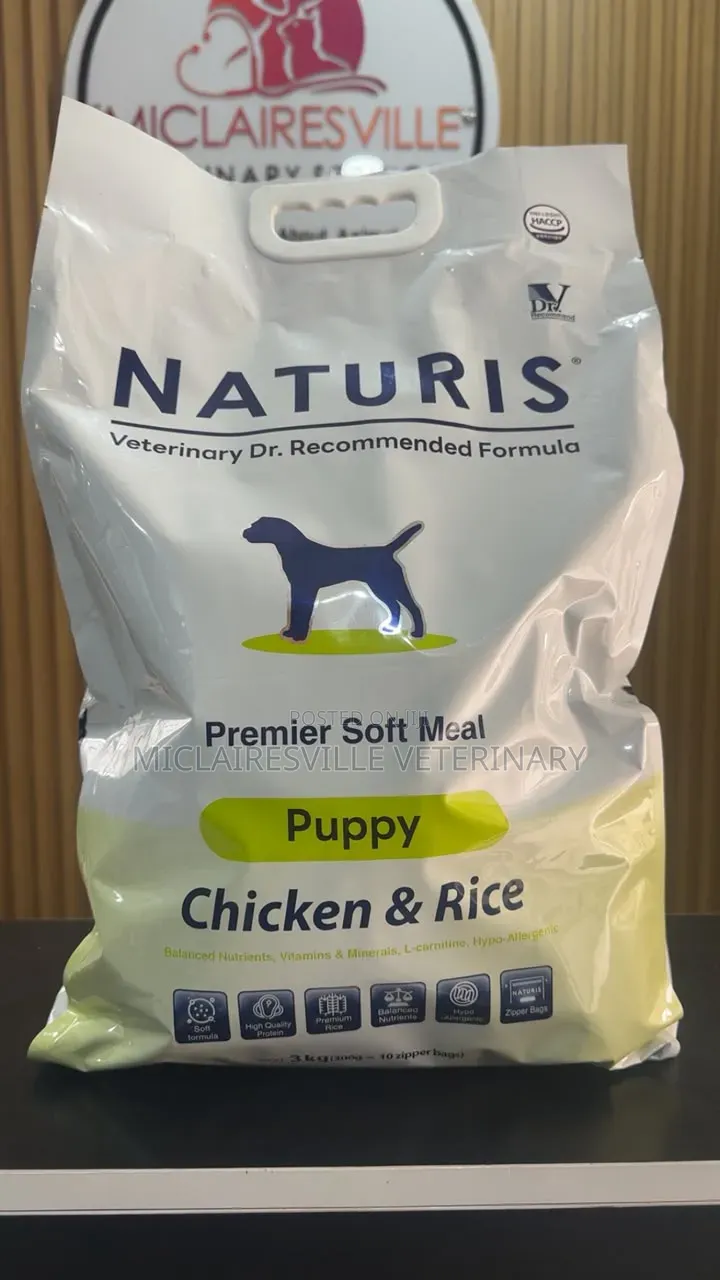 Naturis Premier Soft Meal – Puppy Chicken Rice  3kg