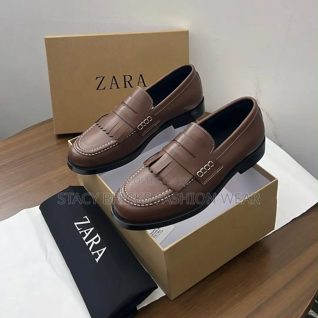 *Zara Tassel Brown Loafers Available in Store*
