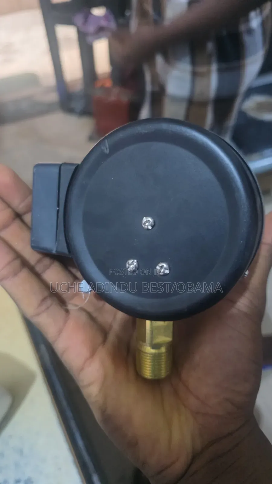 Pressure Gauge With Contact 4inches