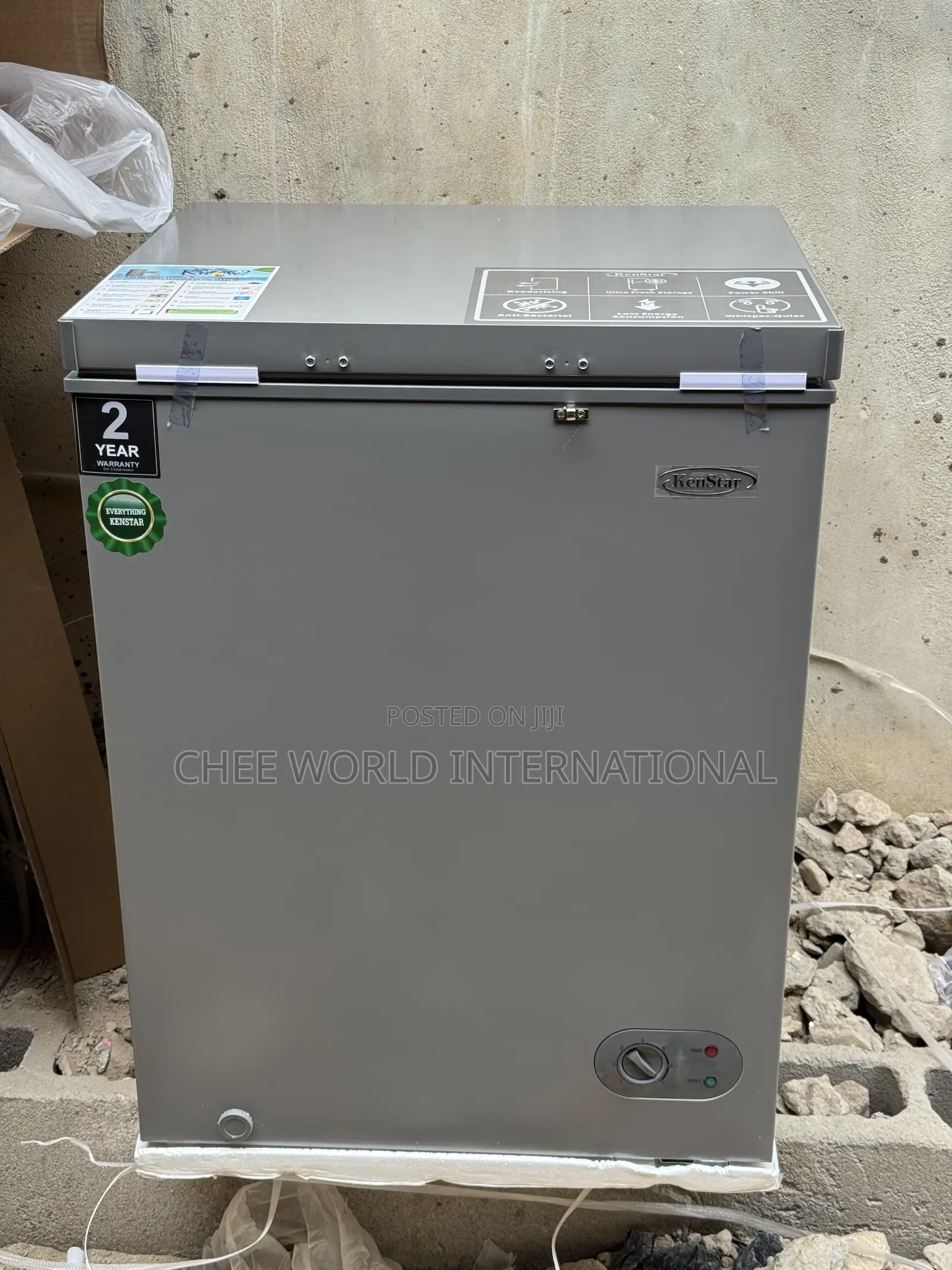 Original Brand New Kenstar 150 Litres Chest Freezer, 2years Warranty