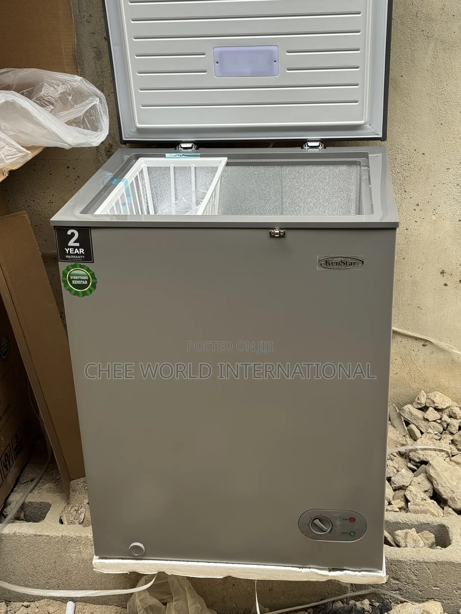 Original Brand New Kenstar 150 Litres Chest Freezer, 2years Warranty