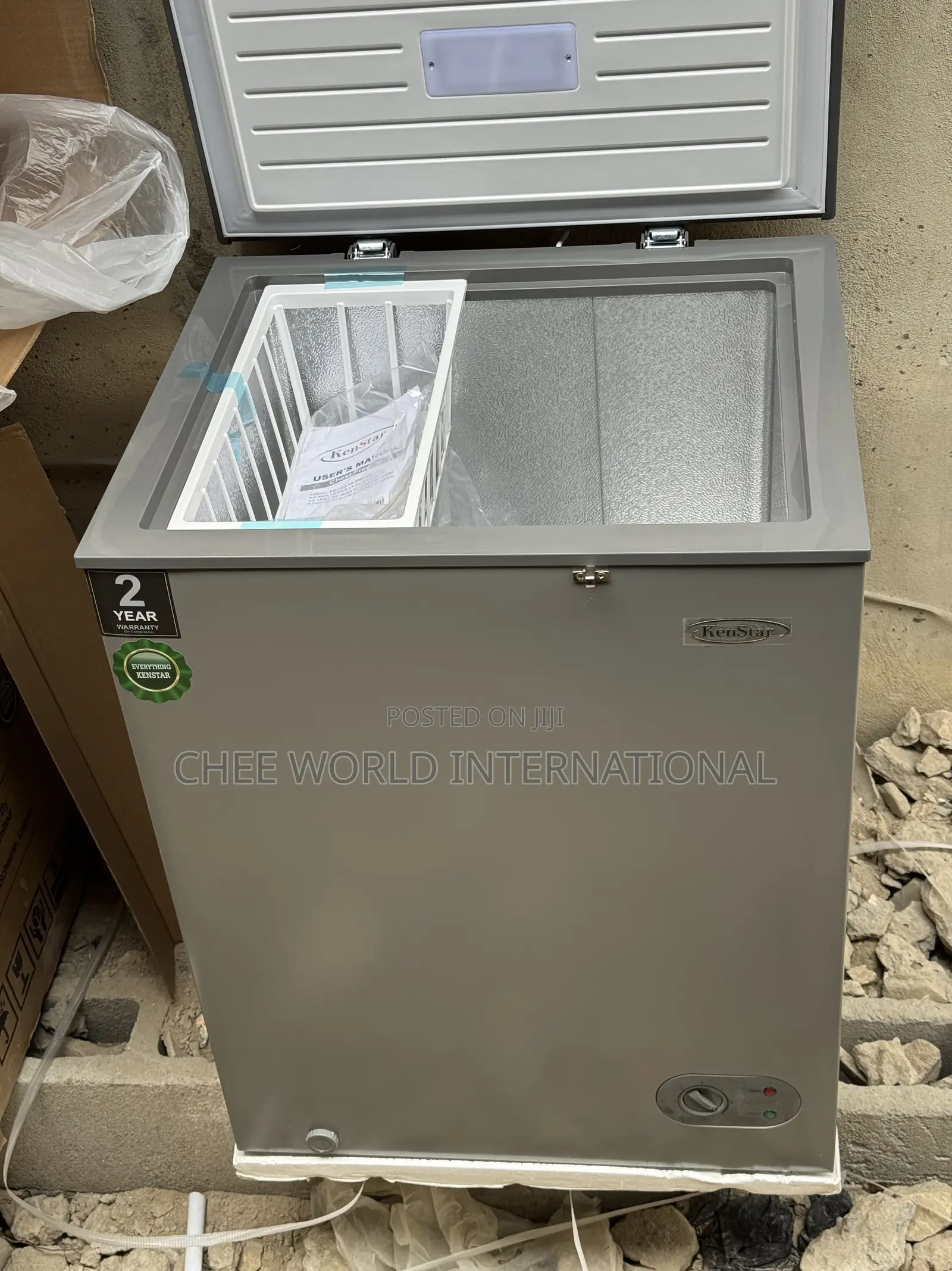 Original Brand New Kenstar 150 Litres Chest Freezer, 2years Warranty