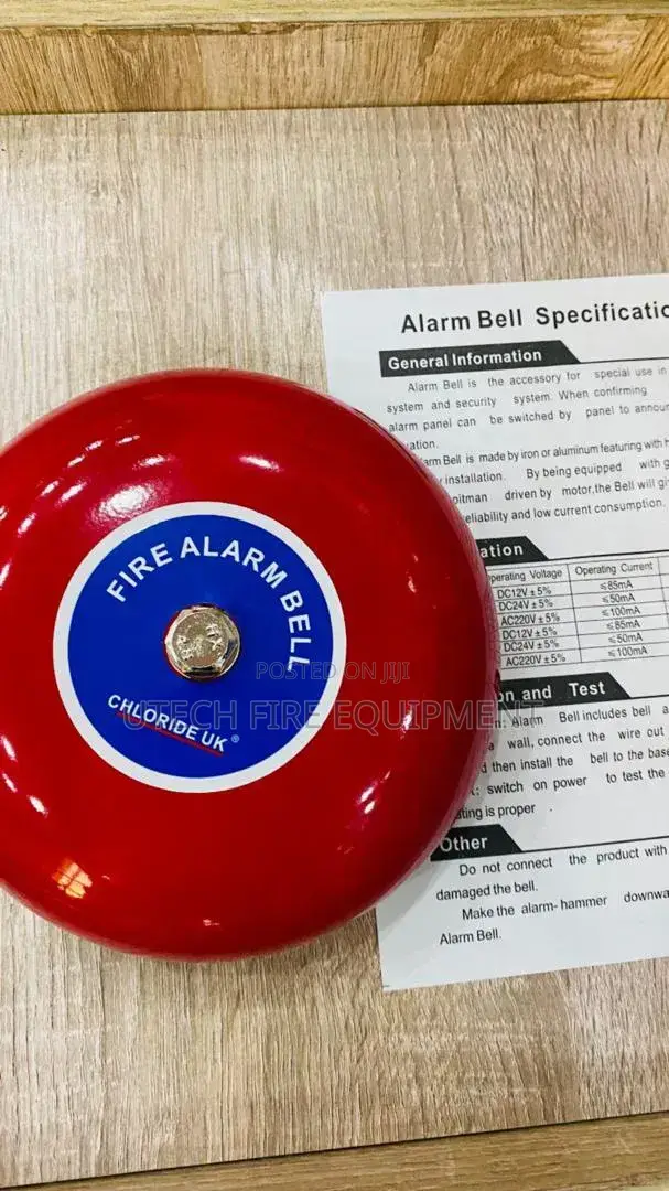 4 Bolt Fire Alarm Bell