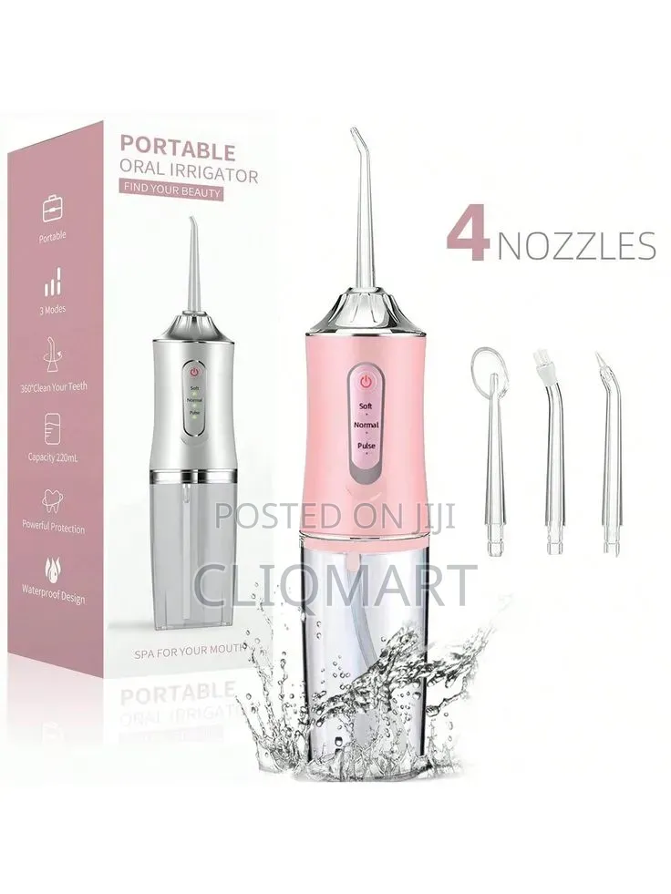 Portable Oral Irrigator – Rechargeable Water Flosser Dental Care