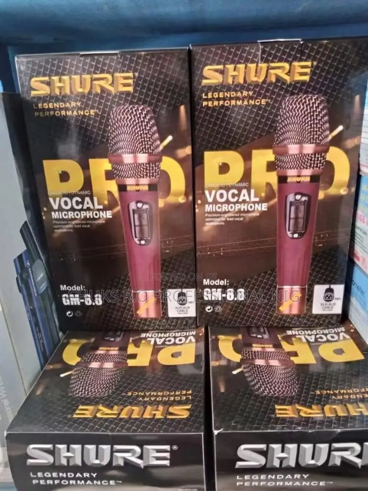 SHURE GM-8.8 Wired Dynamic Vocal Microphone