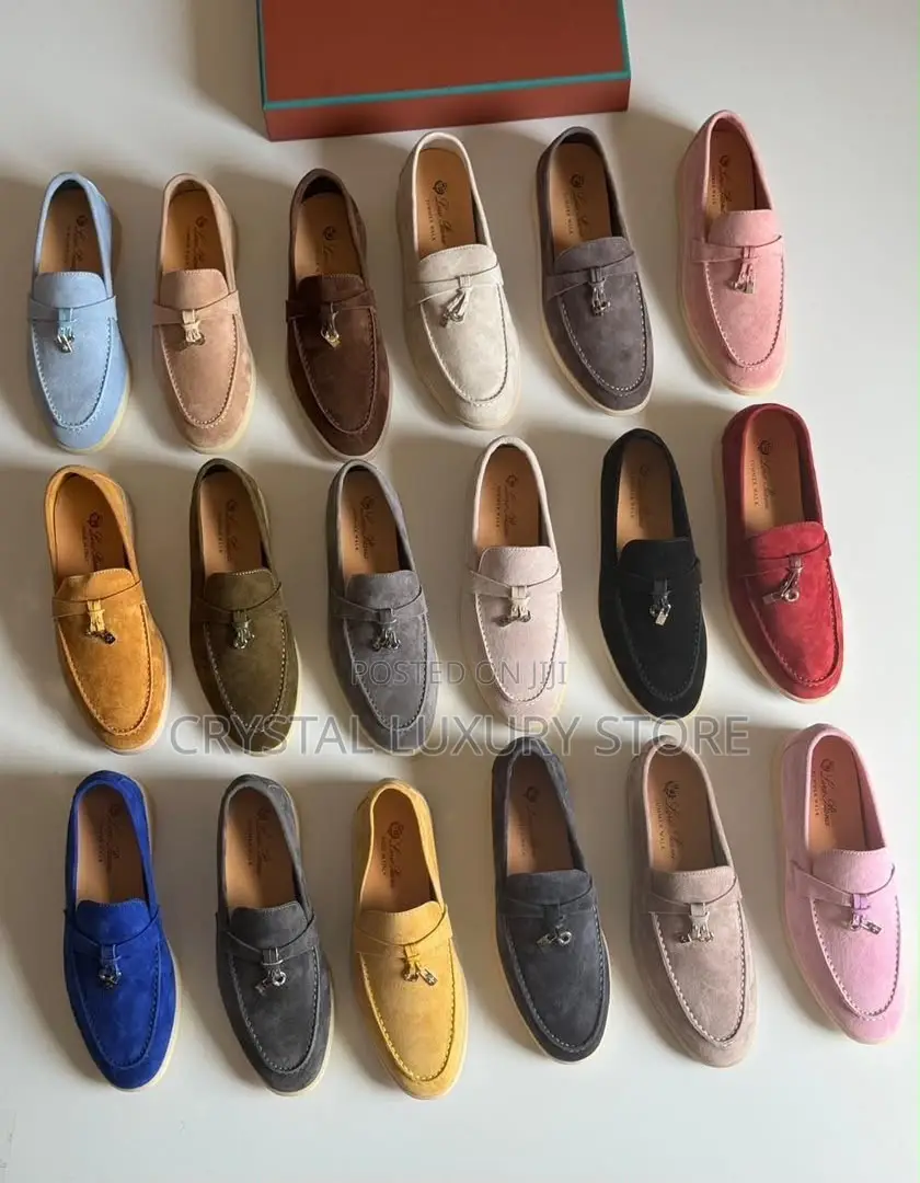 Loro Piana Quality Men Genuine Suede Shoe