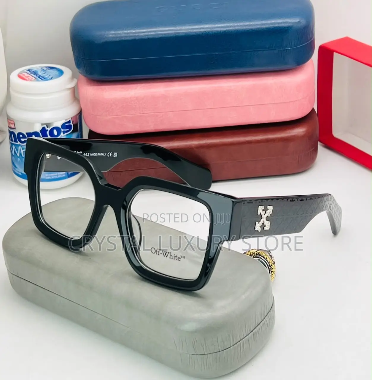 Off-White Quality Luxury Men Frame Glasses