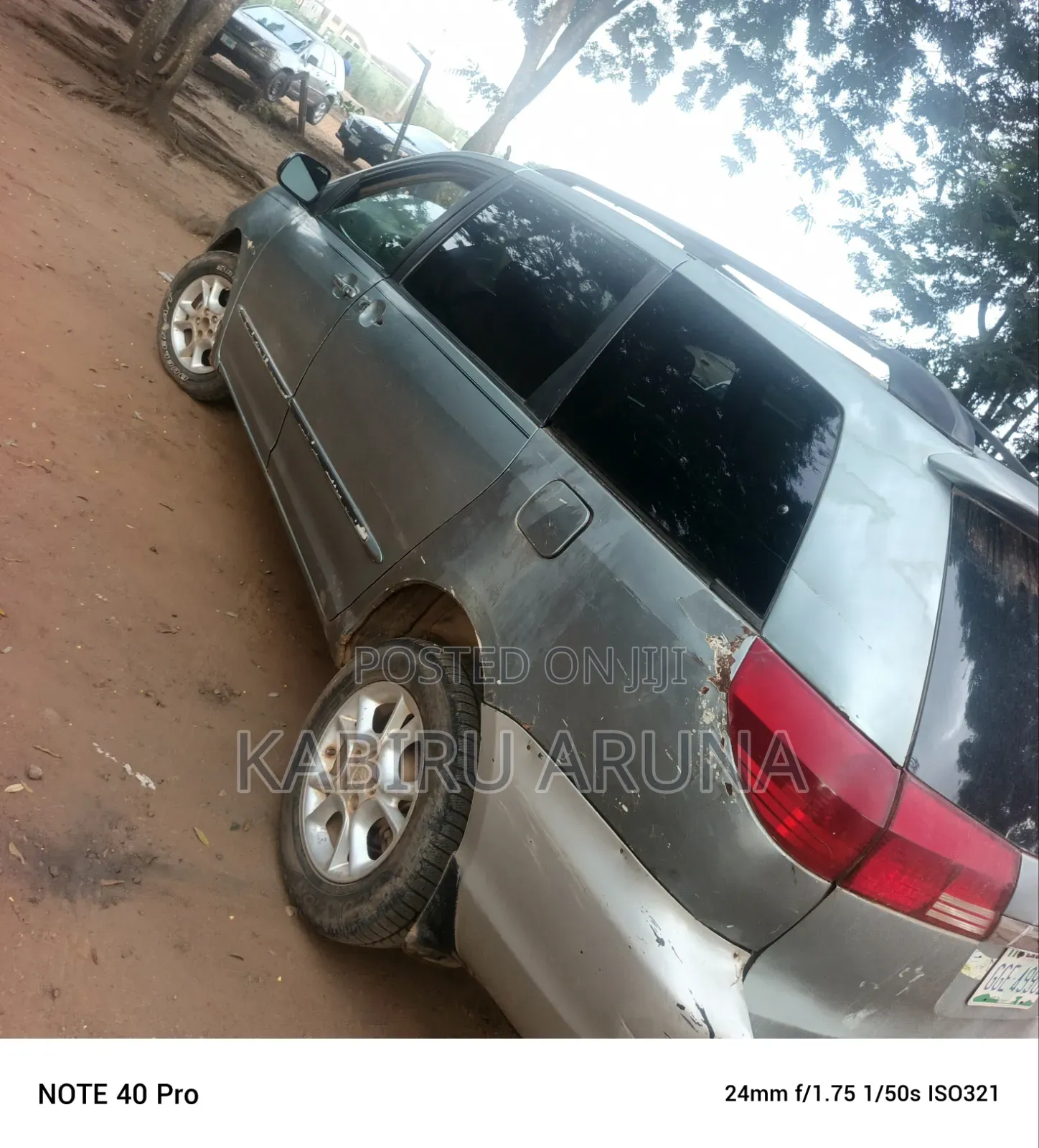Toyota Sienna 2003 Silver