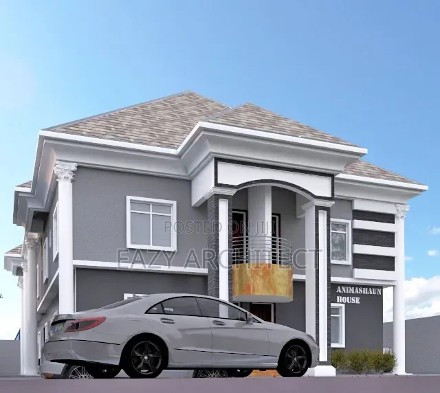 5 Bedroom Burgalow Architectural Drawing in Abuja