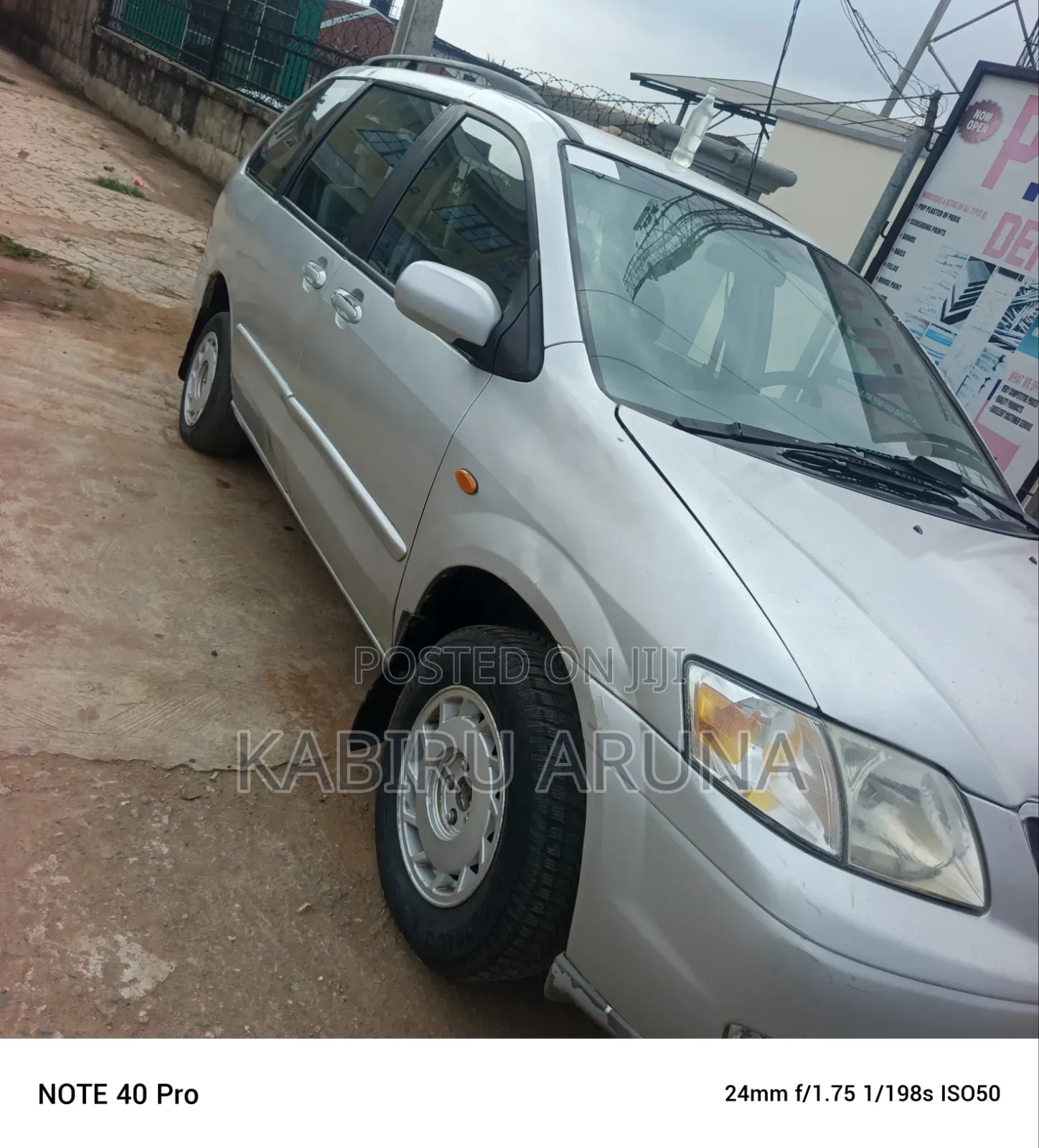 Mazda MPV 2002 Silver