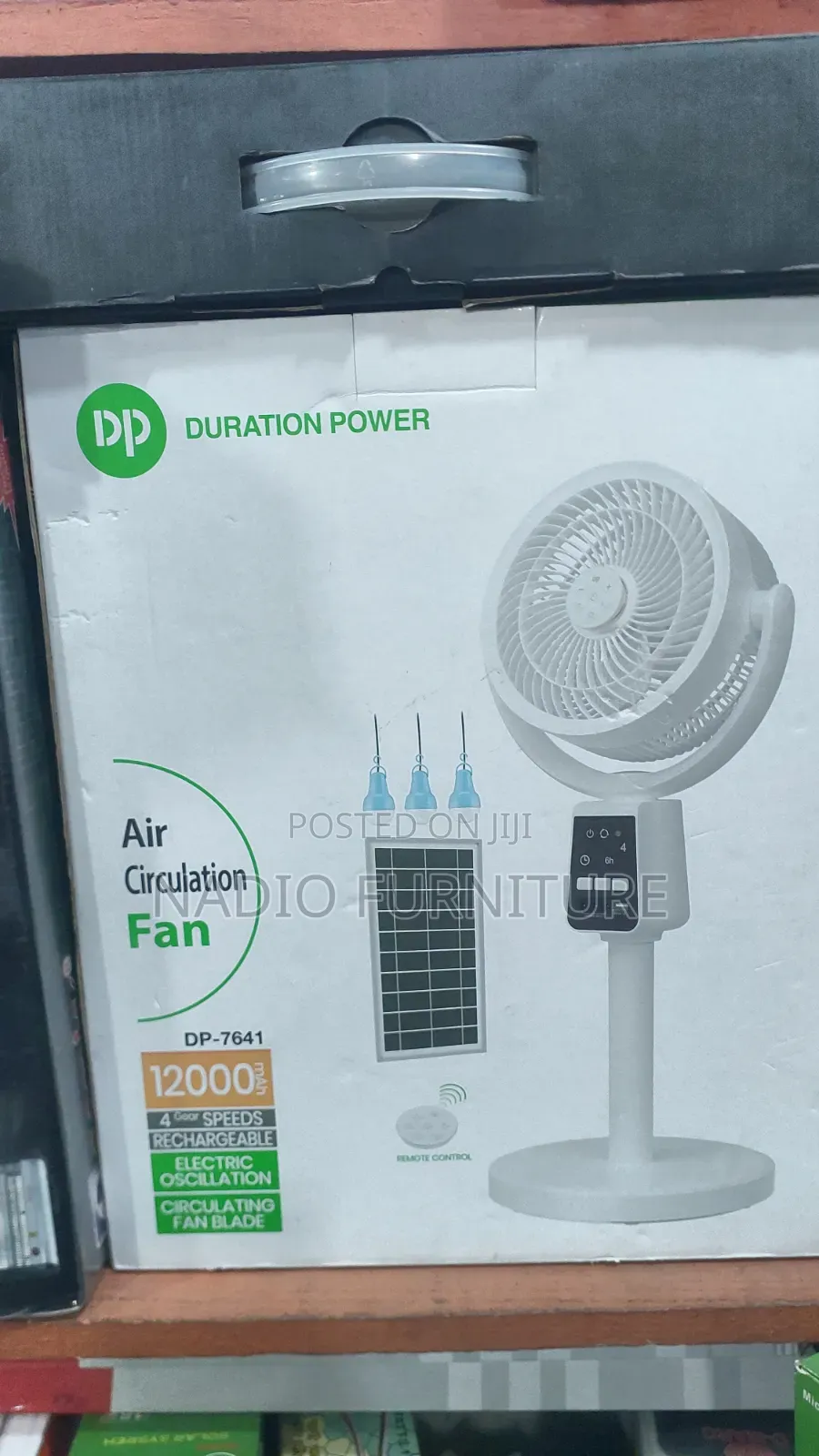Dp Rechargeable Fan