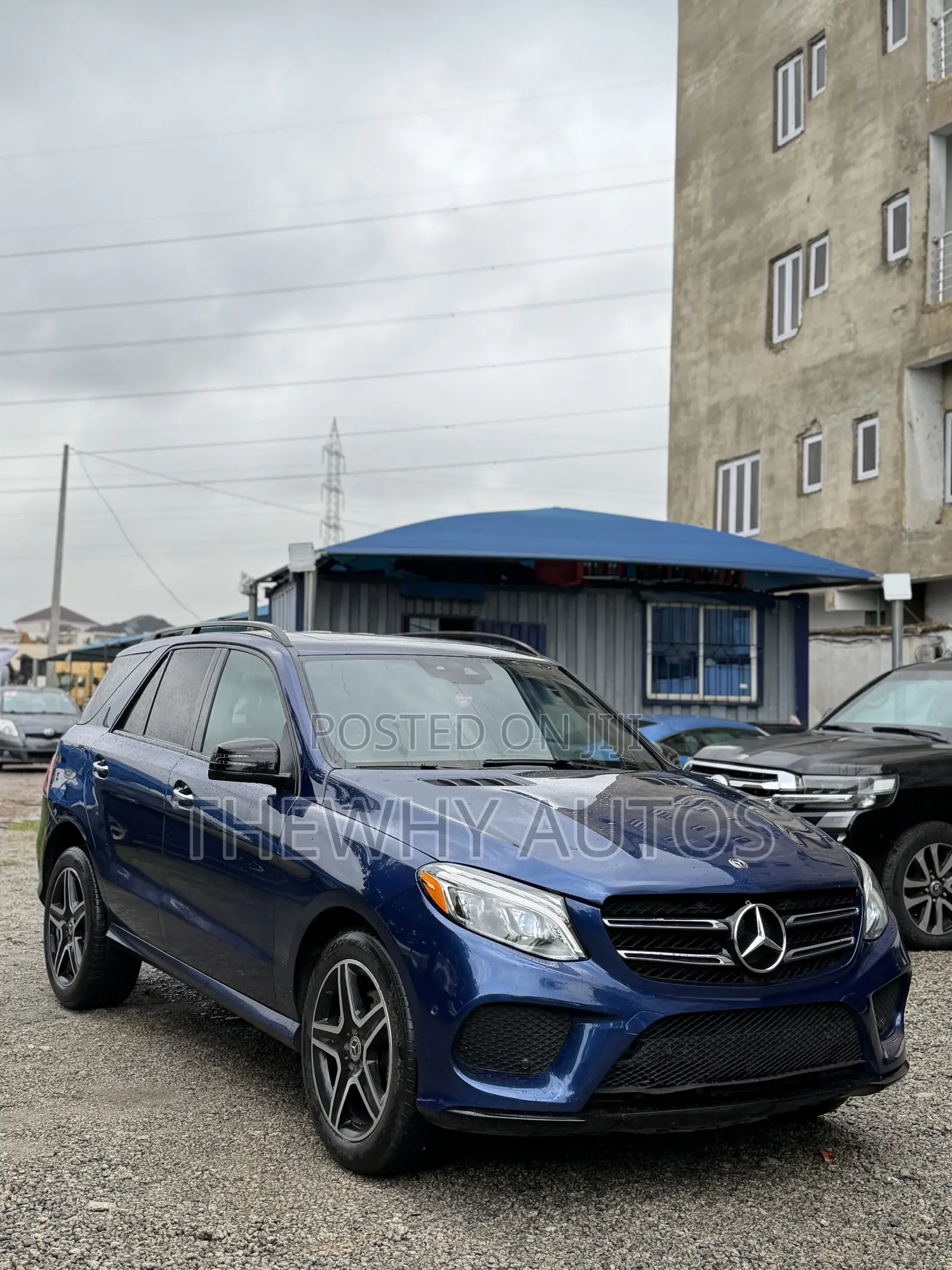 Mercedes-Benz GLE-Class GLE 350 2018 Blue