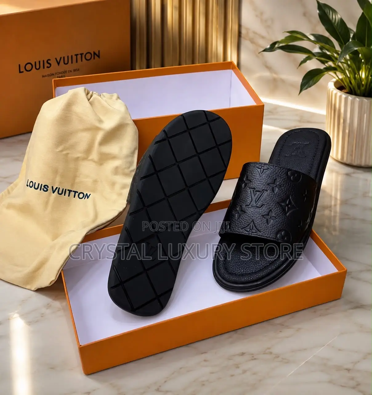 Louis Vuitton Quality Luxury Men Slide