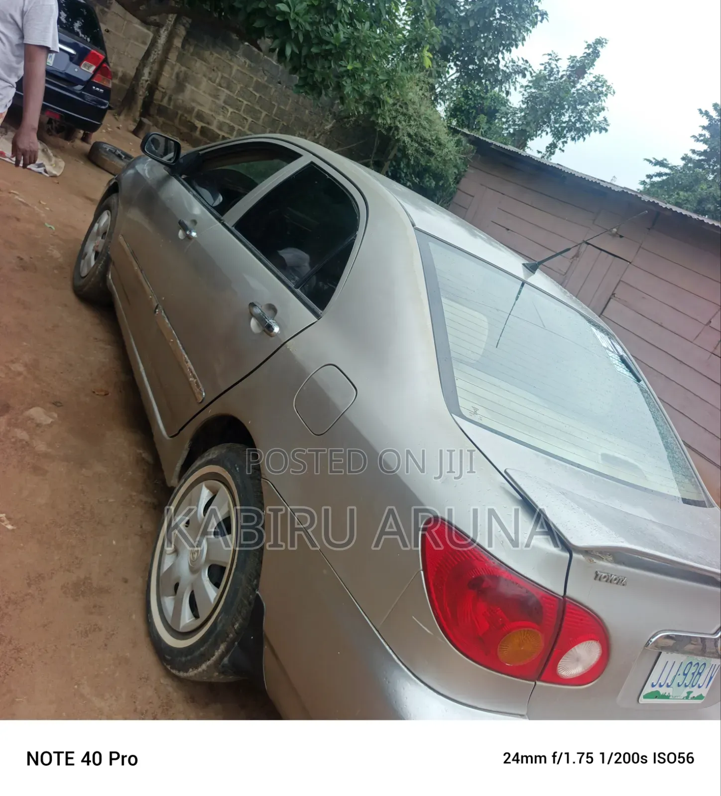 Toyota Corolla 2003 Gold