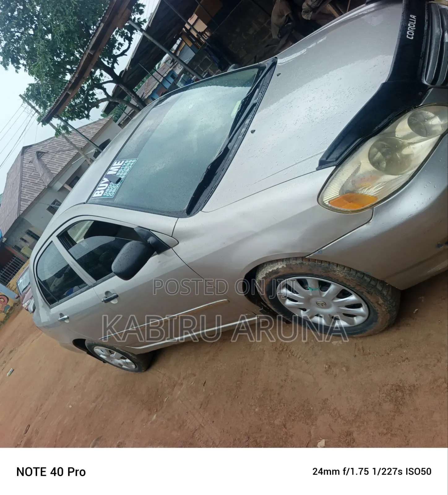 Toyota Corolla 2003 Gold