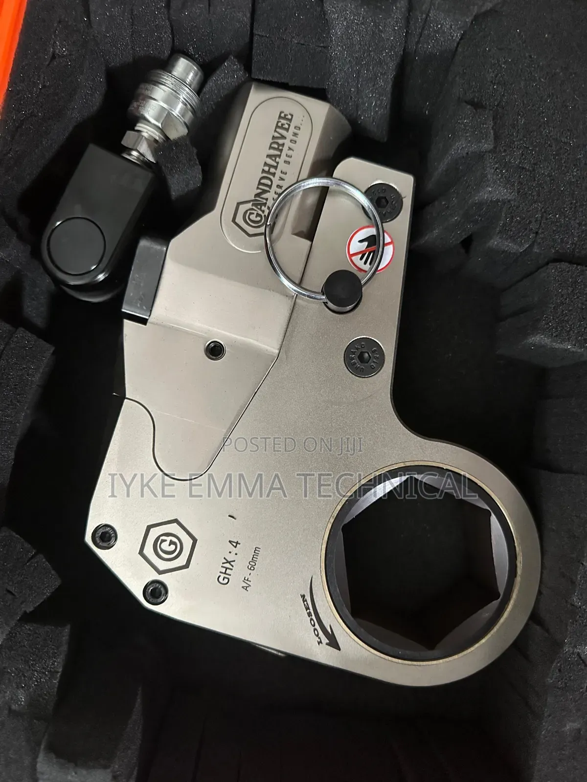 Gandharvee GHX:4 Low-Profile Hollow/Hex 60mm Hydraulic Torque