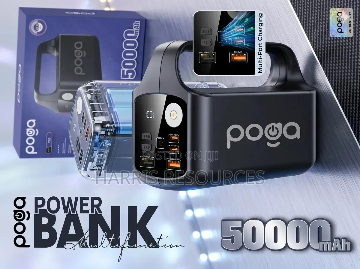 Poga Power Bank Multifunction 50000 Mah - Y500