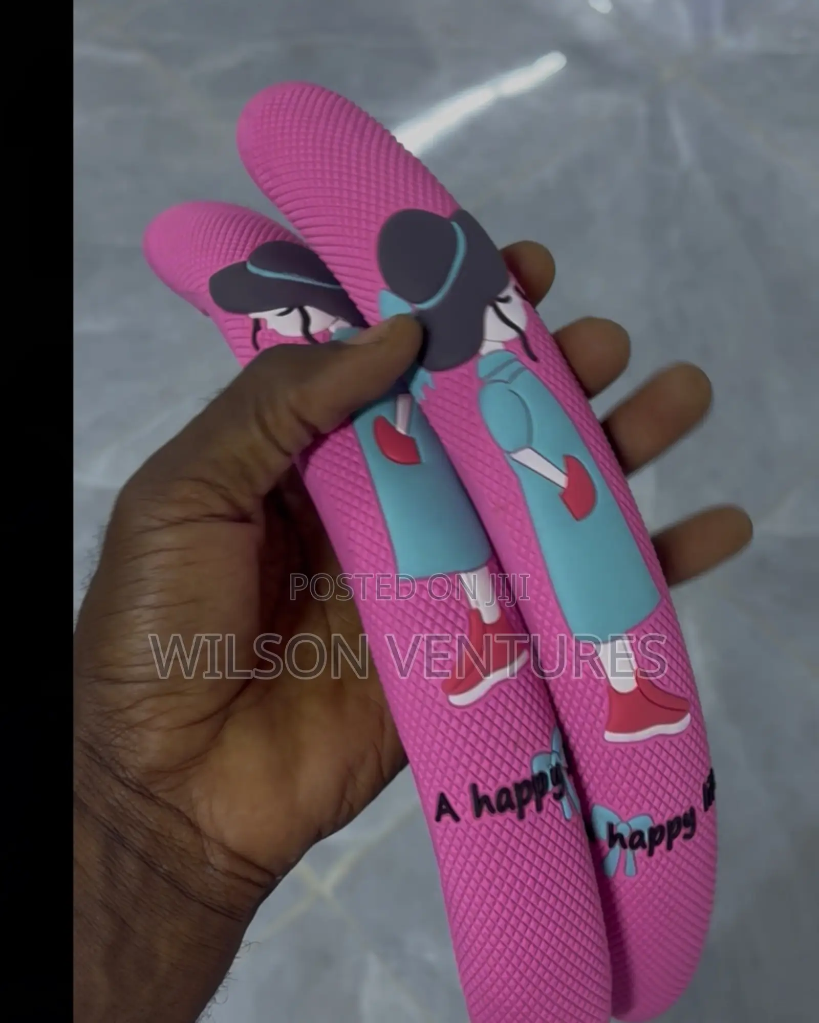 2pcs Universal Fit Pink Steering Cover Grip for Car