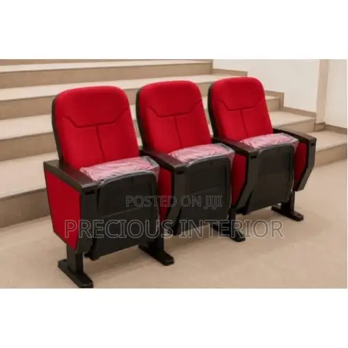 3in1Executive Auditorium Chair With Writing Pad