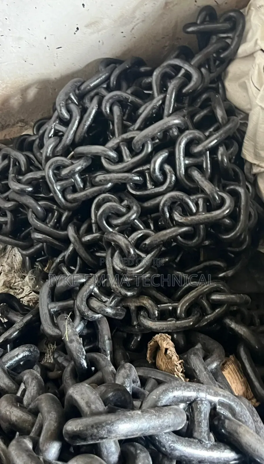 35mm Marine Anchor Chain Grade 2 Studlink Heavy Duty Mooring Chain