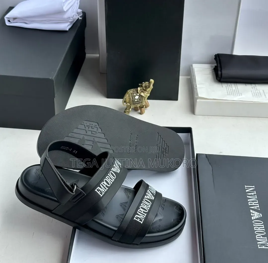 Latest Design High Quality Emporio Armani Men's Sandals Is