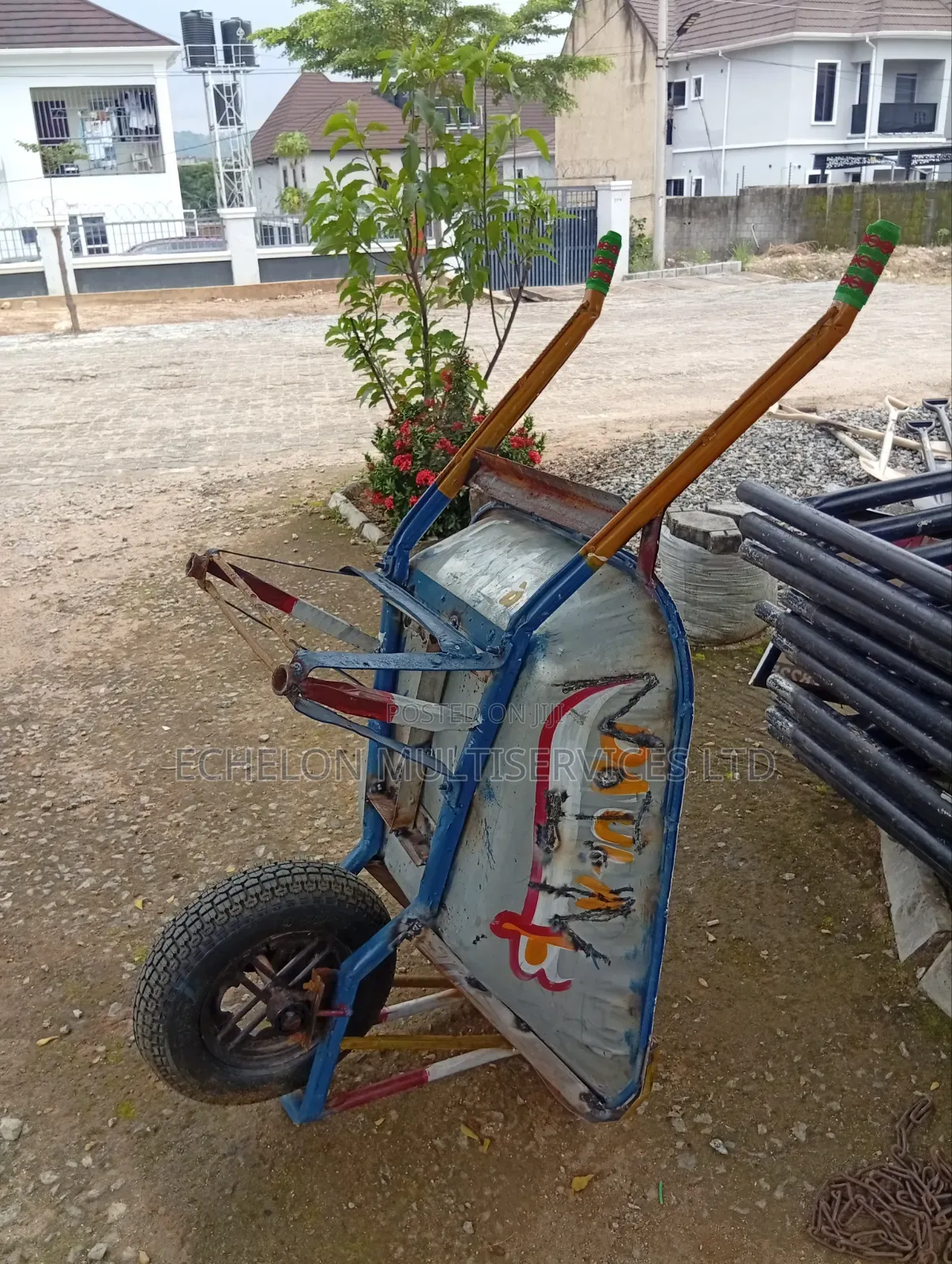 Heavy Duty Construction Wheelbarrow for Rent in Abuja