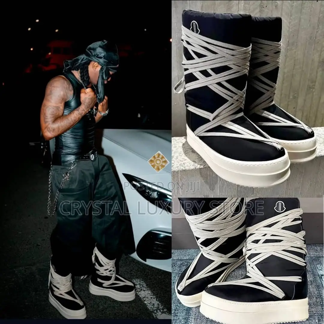 Rick Owens Quality Luxury Men Boots