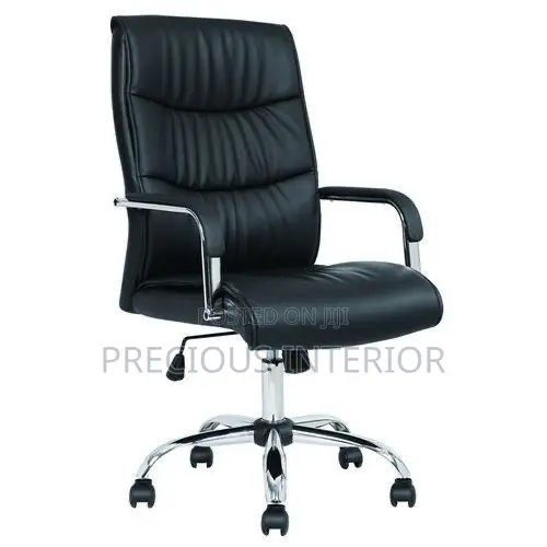 Ergonomic Office Chair With PU Leather and Adjustable Height