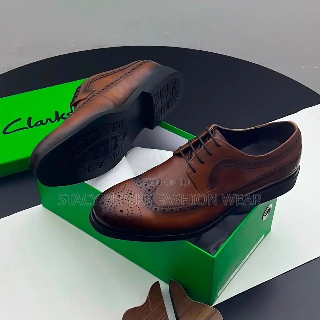 *Clarks Brogue Office Shoe Now Available in Store “Brown”*