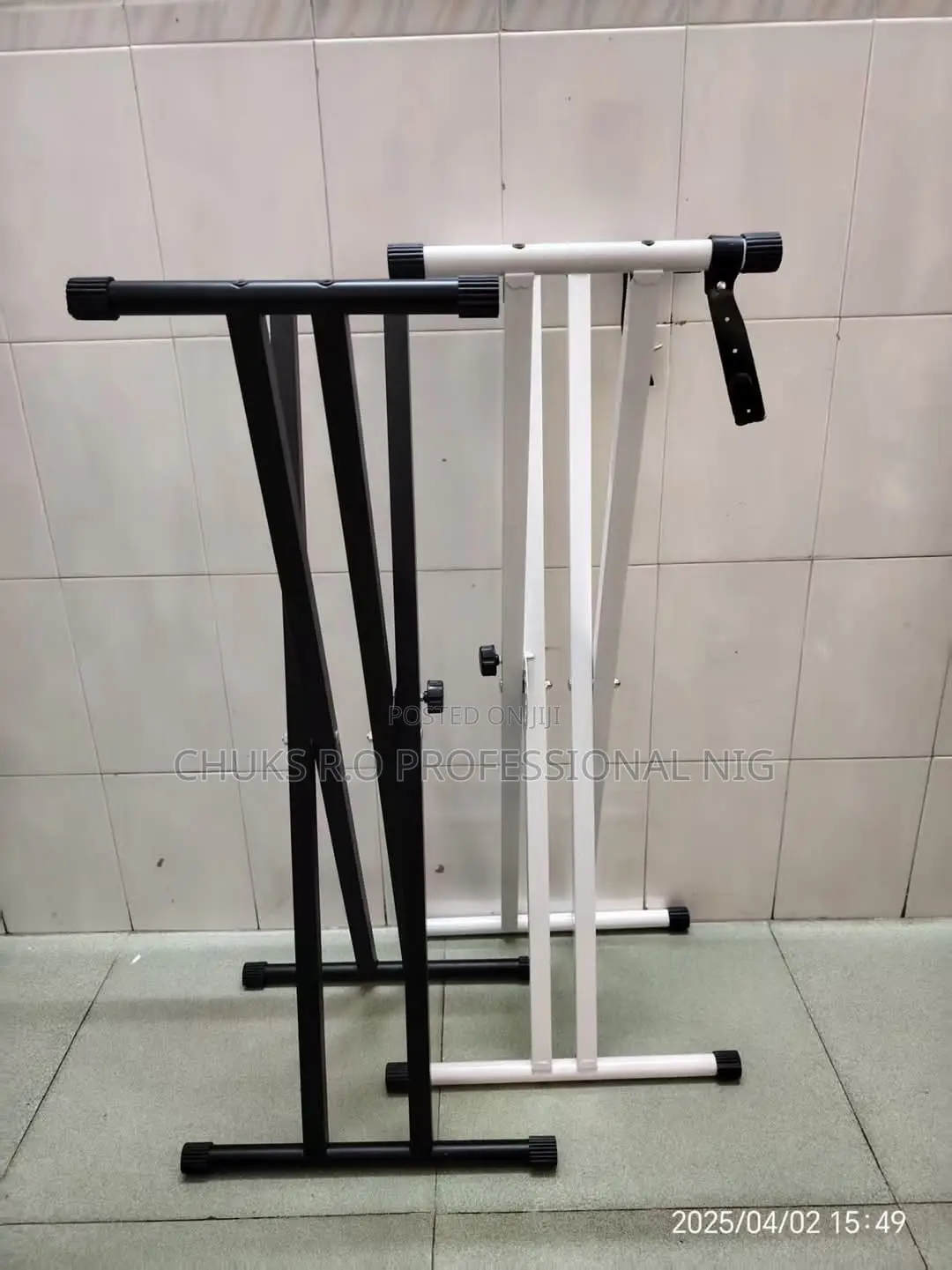 Double-Braced X-Style Keyboard Stand