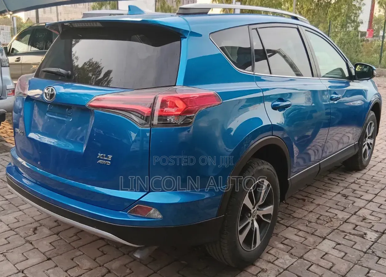 Toyota RAV4 XLE 4dr SUV AWD (2.5L 4cyl 6A) 2018 Blue