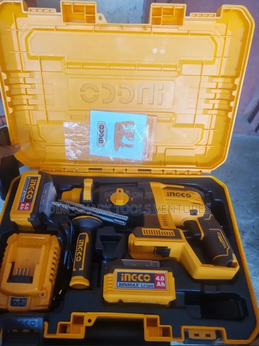 Ingco 20v Cordless Rotary Hammer Drill (Crhli20228)