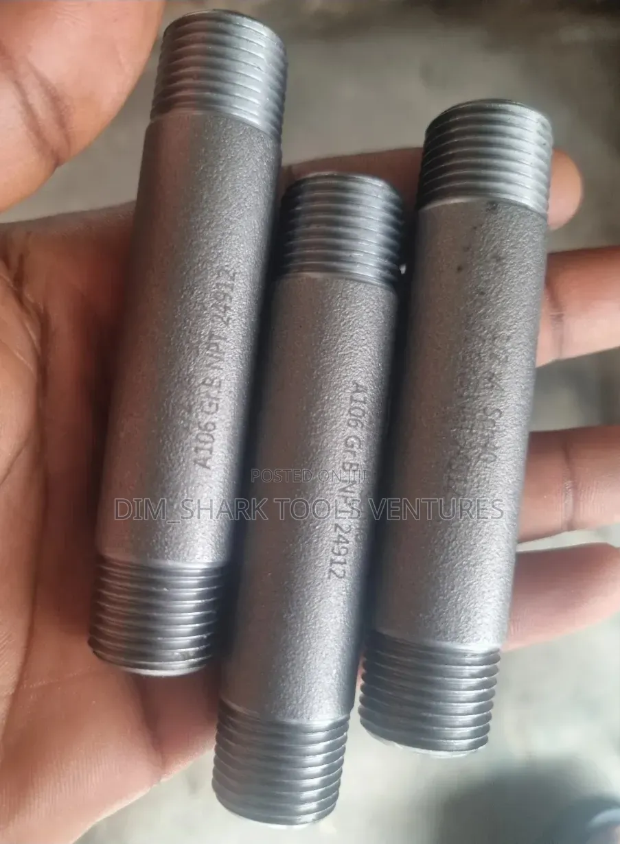1/2" X 4"Inch Barrel Nipple(Sch-40)Carbon Steel