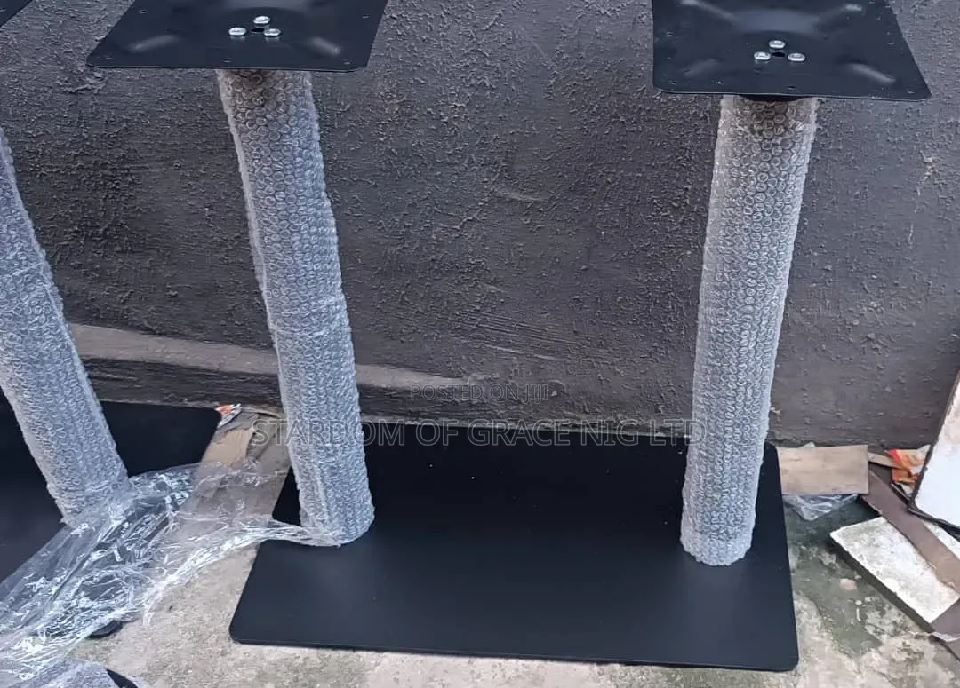 Black Color Double Stand Table Leg