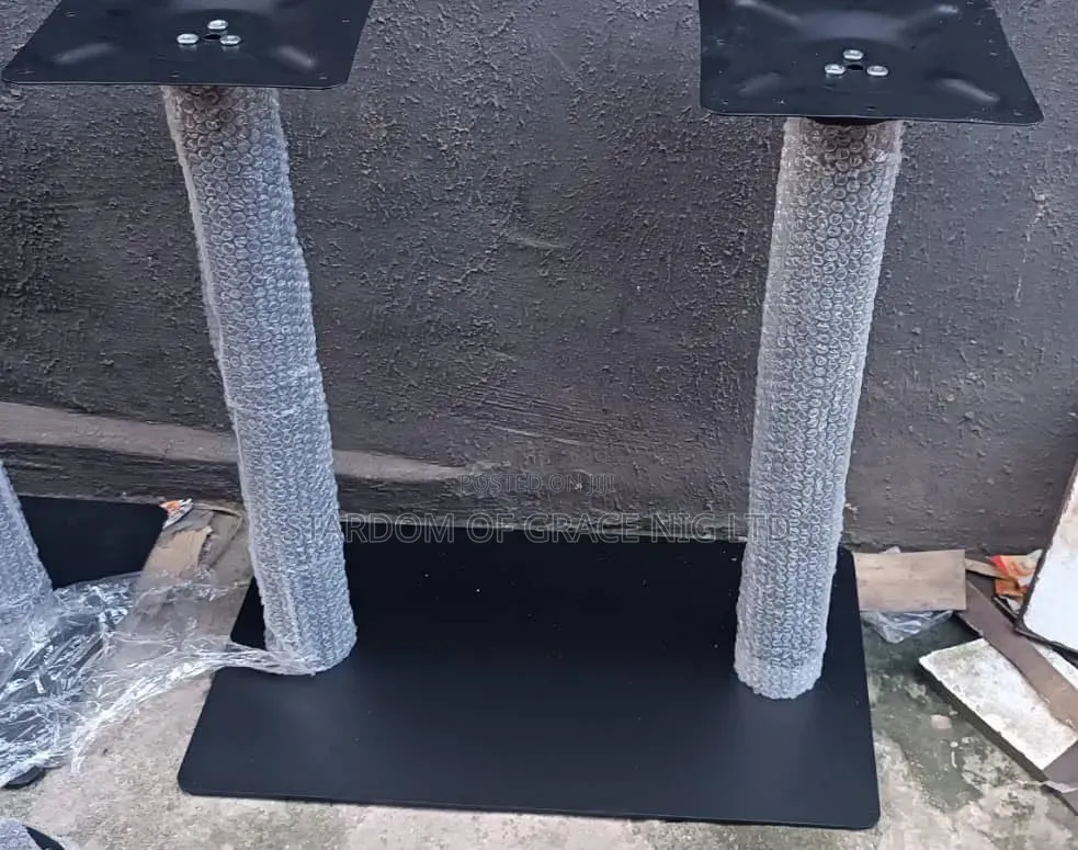Black Color Double Stand Table Leg