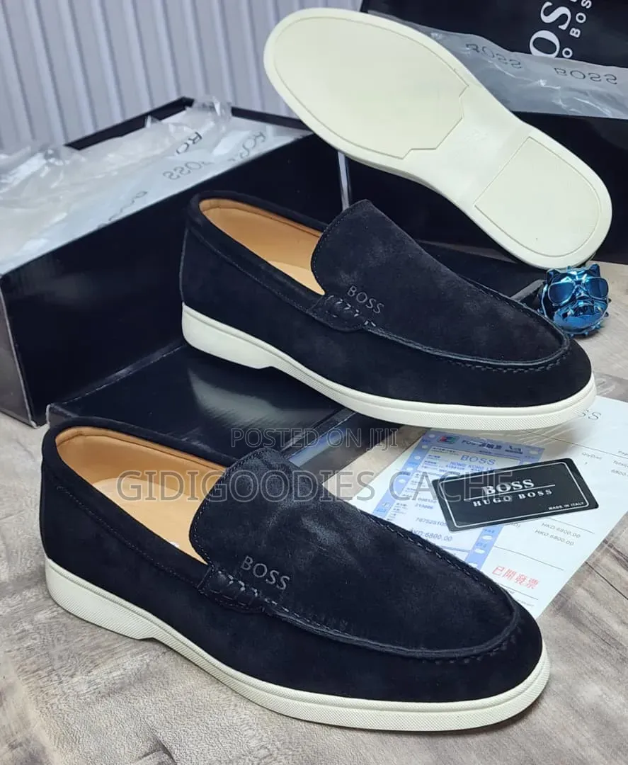 Hugo Boss Men's Suede Loafers Size 40-46