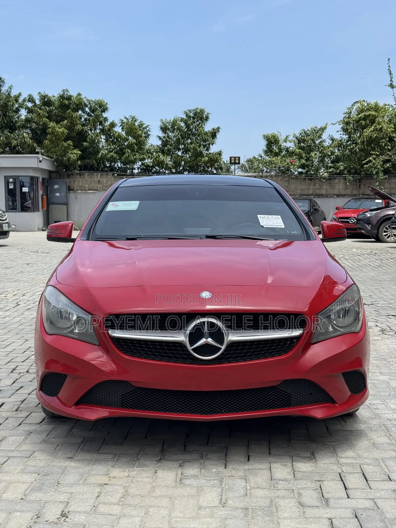 Mercedes-Benz CLA-Class CLA 250 4MATIC Sedan 2014 Red