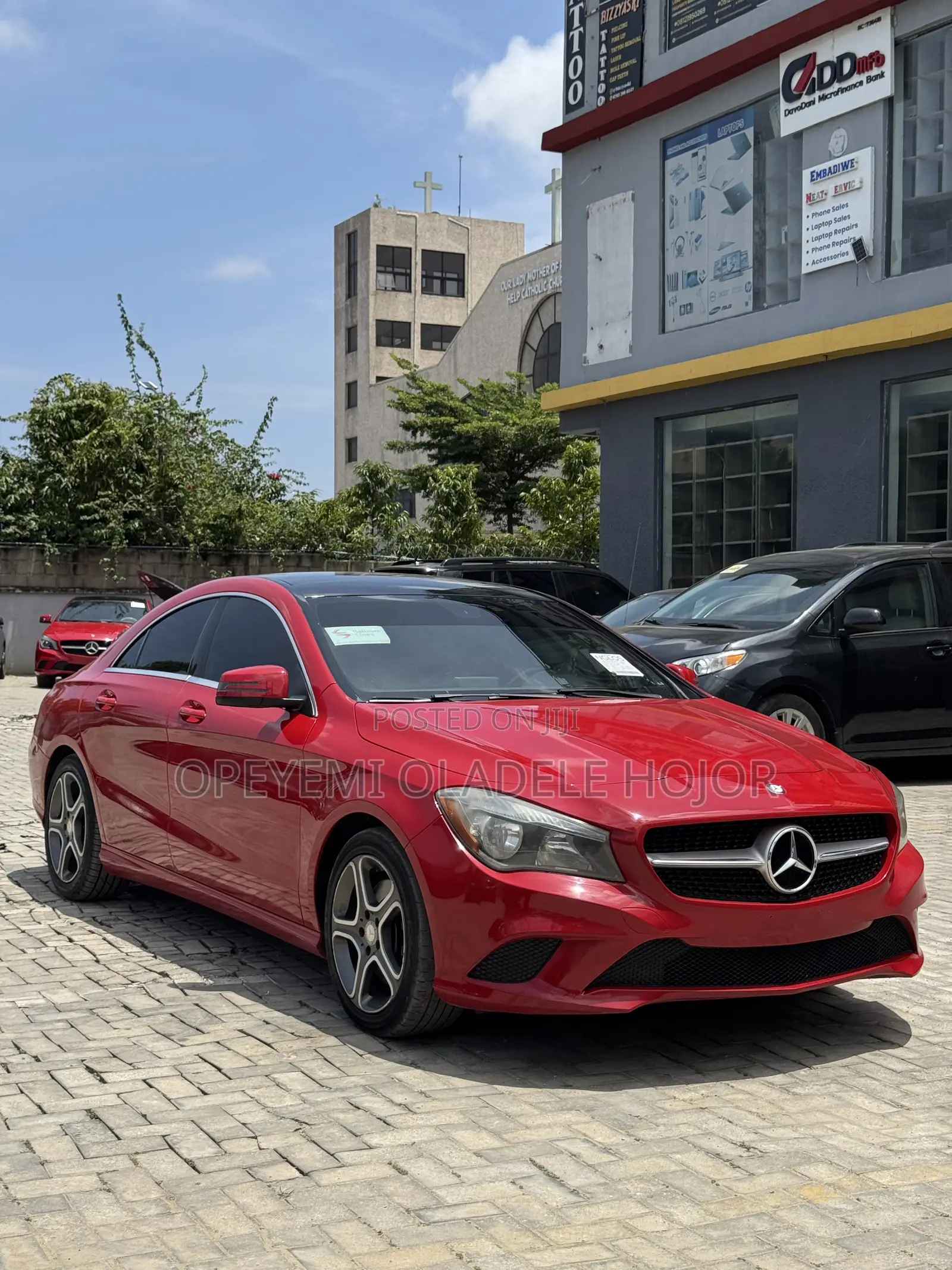 Mercedes-Benz CLA-Class CLA 250 4MATIC Sedan 2014 Red