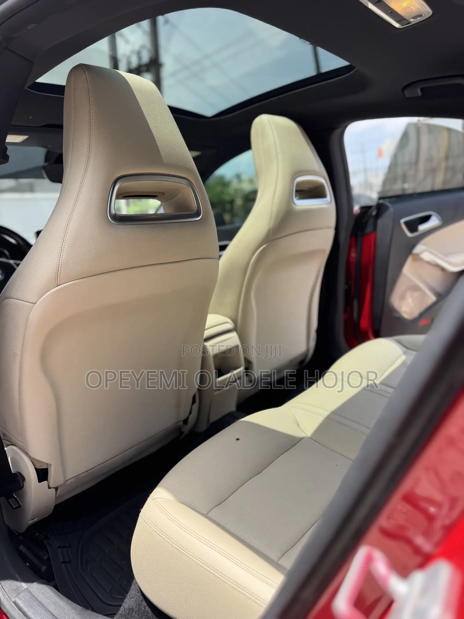 Mercedes-Benz CLA-Class CLA 250 4MATIC Sedan 2014 Red