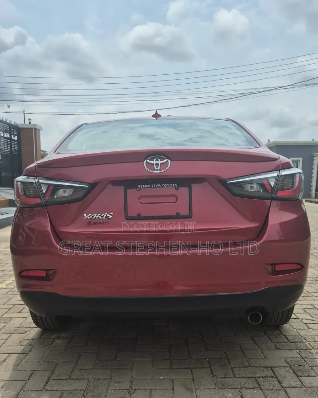 Toyota Yaris 2019 Red