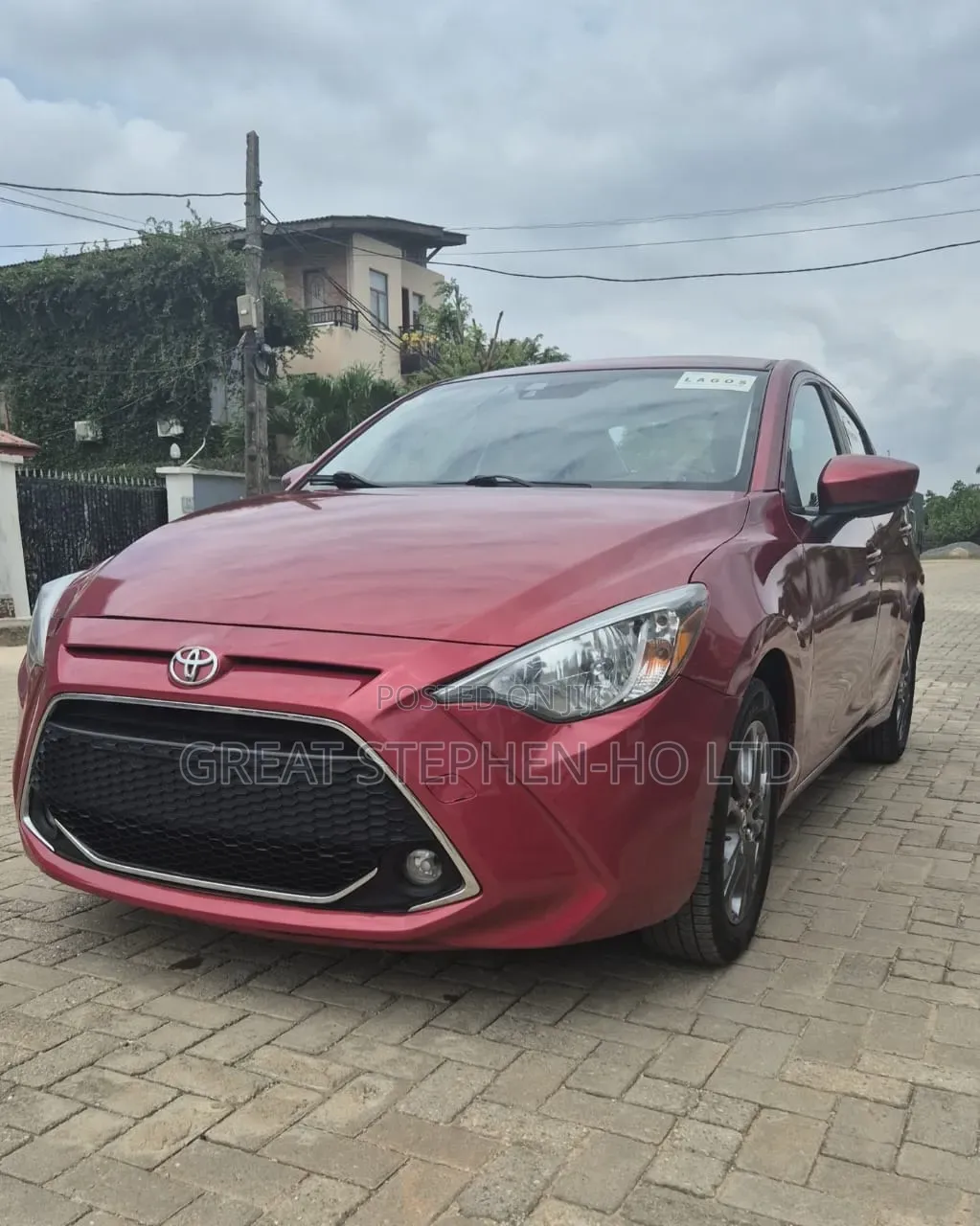 Toyota Yaris 2019 Red