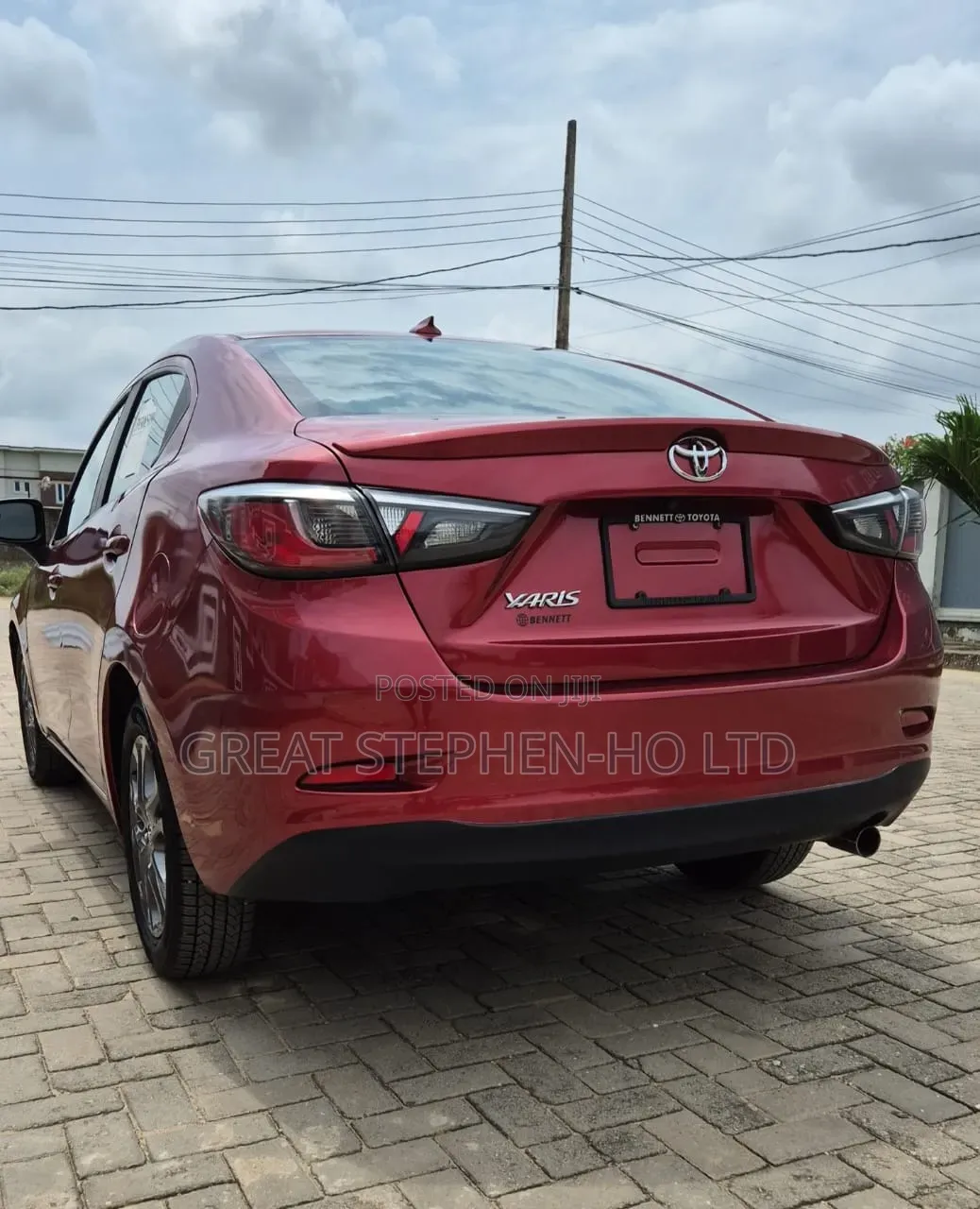 Toyota Yaris 2019 Red
