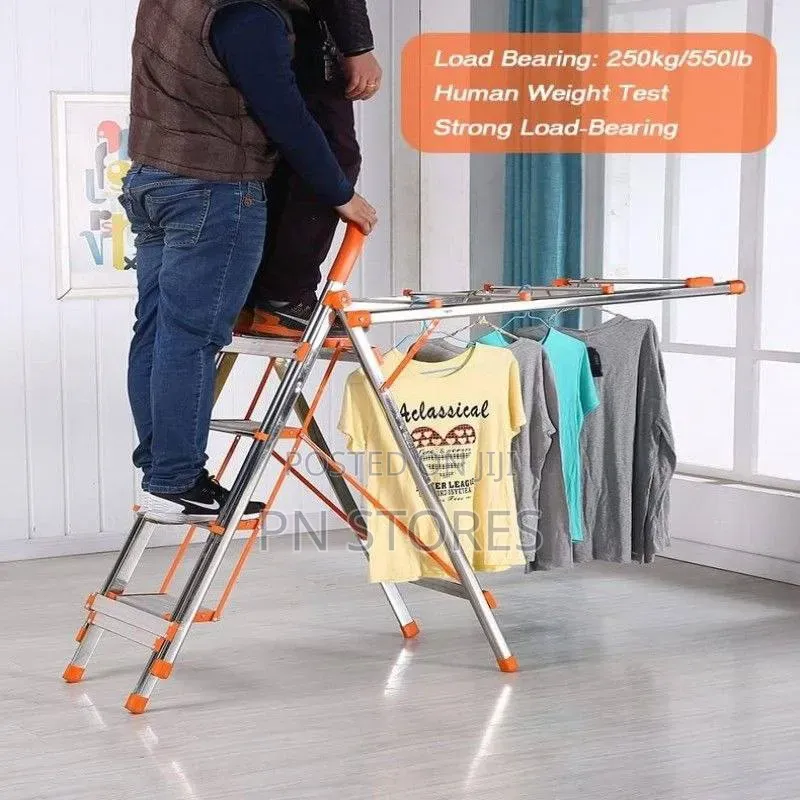 Quality Stainless Ladder and Clothes Hanger