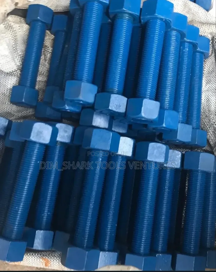 1-3⁄4"x 10"Inch Stud Bolt Nut(Teflon Type)